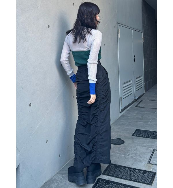 MURUA「ベアレイヤードニット」|ニット・セーター|