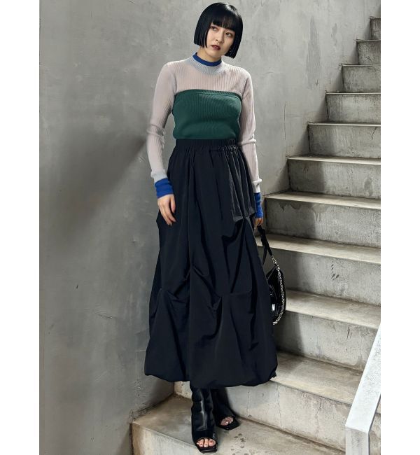 MURUA「ベアレイヤードニット」|ニット・セーター|