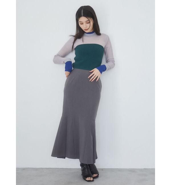 MURUA「ベアレイヤードニット」|ニット・セーター|