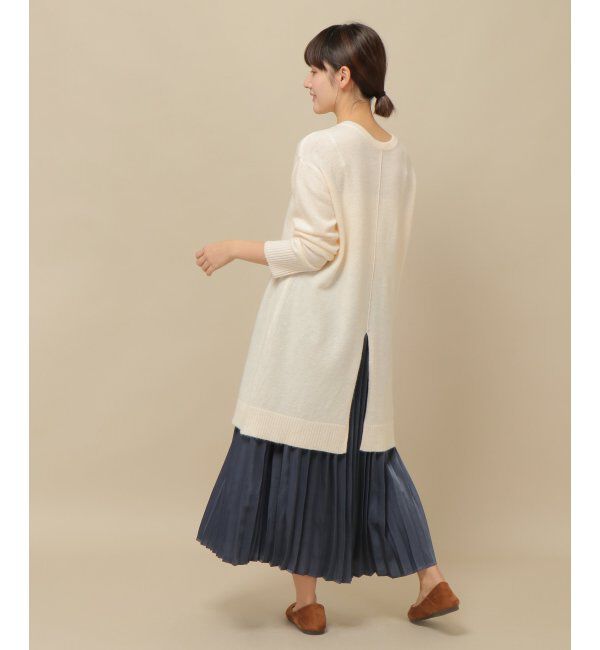 ikka「前後2WAYニットチュニック」|プルオーバー|