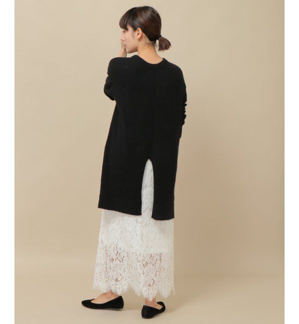 ikka「前後2WAYニットチュニック」|プルオーバー|