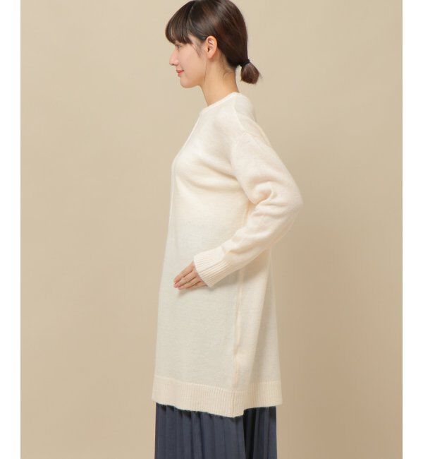 ikka「前後2WAYニットチュニック」|プルオーバー|