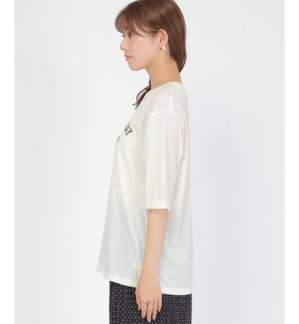 ikka「快適5分袖プリントT」|その他|