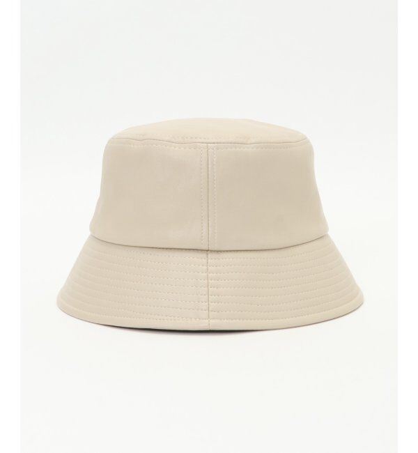 ikka「エコレザーバケットハット」|その他|