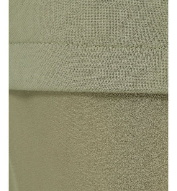 ikka「オーガニックコットン異素材プルオーバー」|プルオーバー|