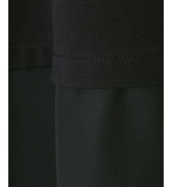 ikka「オーガニックコットン異素材プルオーバー」|プルオーバー|