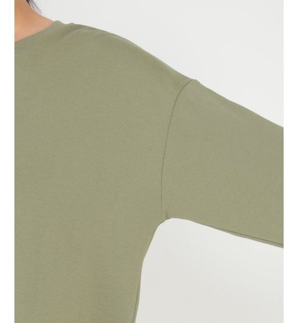 ikka「オーガニックコットン異素材プルオーバー」|プルオーバー|