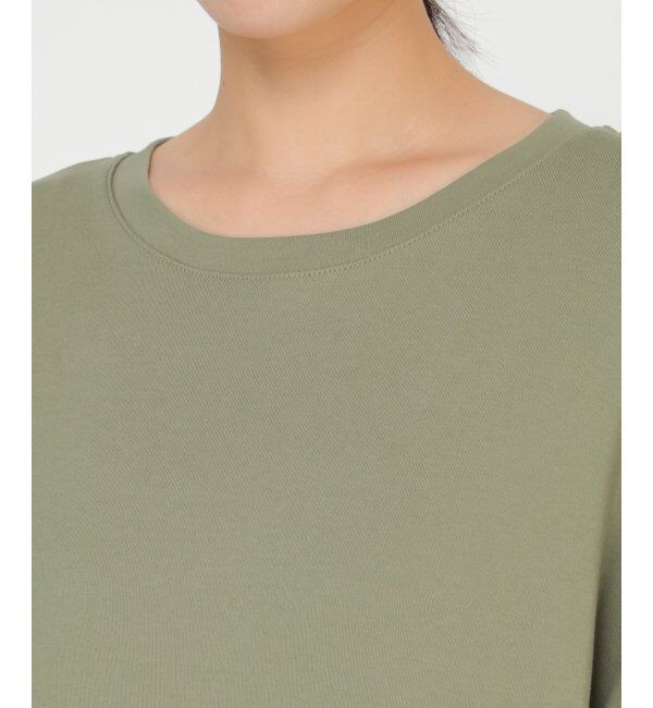 ikka「オーガニックコットン異素材プルオーバー」|プルオーバー|