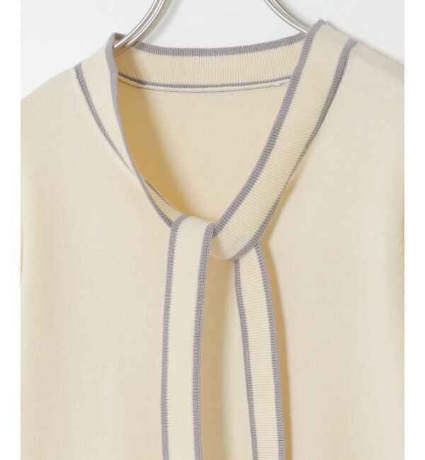 IKKA LOUNGE「RTボウタイニット」|プルオーバー|