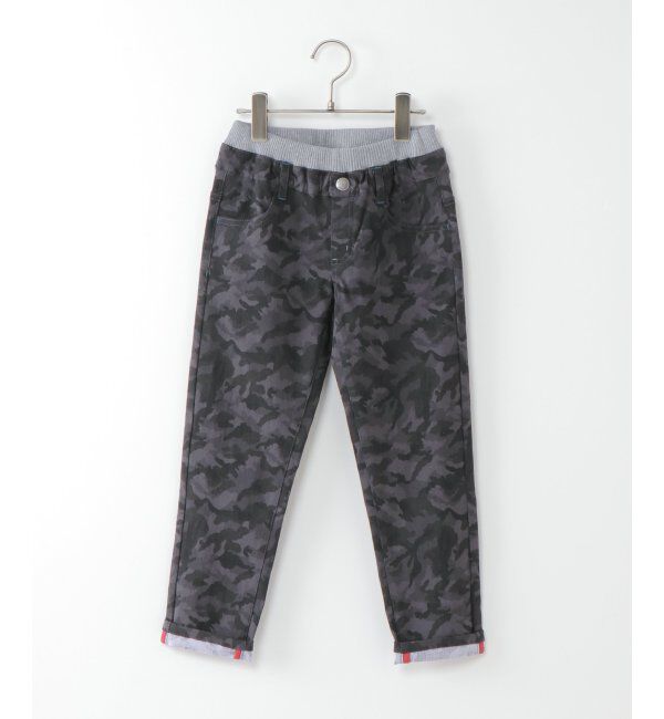 ikka kids「【キッズ】ウエストリブストレッチパンツB（100~160cm）」|その他|ダークグレイ