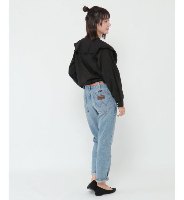 ikka「ビック襟ブラウス」|シャツ・ブラウス|