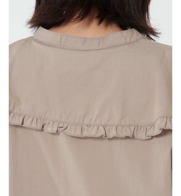 ikka「ビック襟ブラウス」|シャツ・ブラウス|