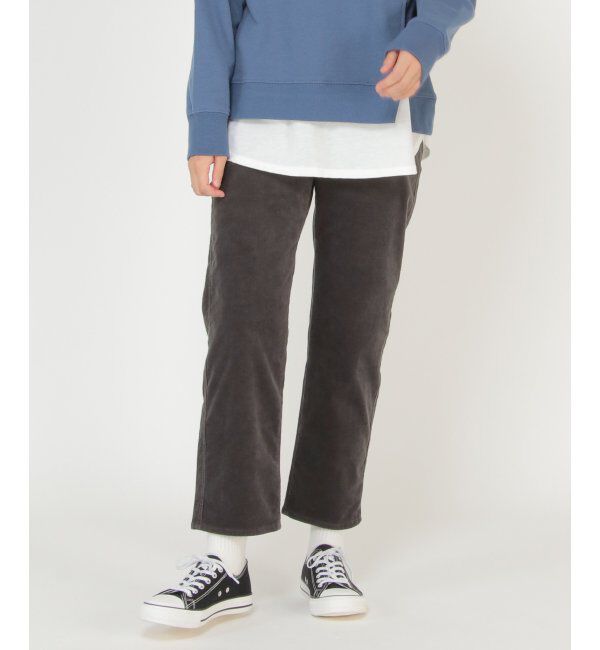 ikka「コーデュロイパンツ」|その他|チャコール
