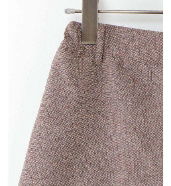 ikka kids「【キッズ】ツイード風切り替えラップキュロット（100~160cm）」|スカート|