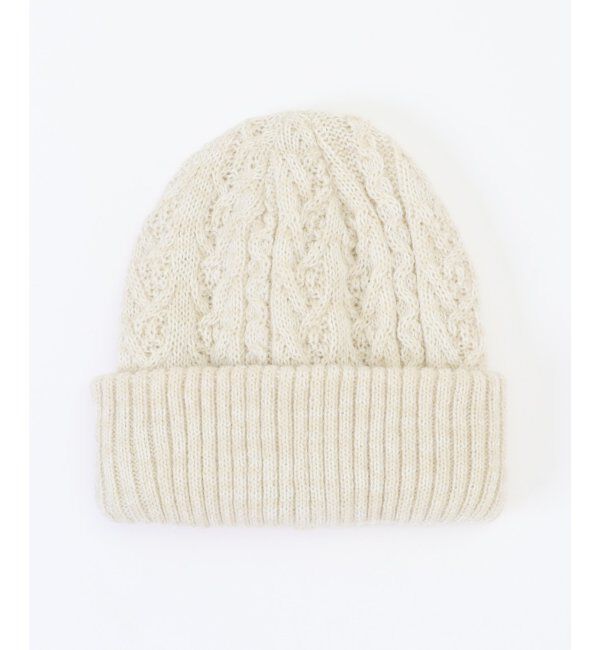 ikka「ケーブルWニットワッチ」|その他|オフホワイト