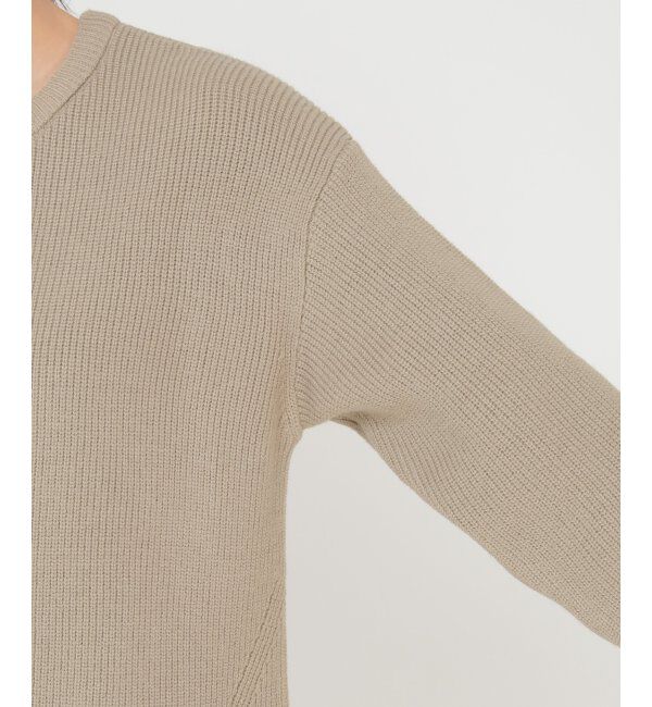 ikka「裾レーヤードニットプルオーバー」|プルオーバー|