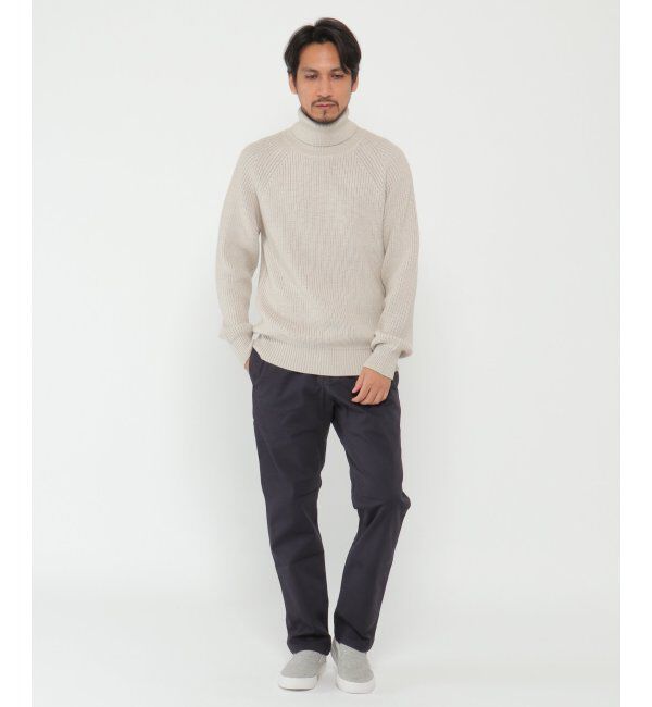 ikka「抗菌アゼタートルネックニット」|プルオーバー|