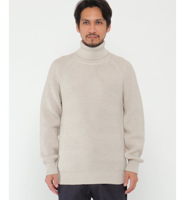 ikka「抗菌アゼタートルネックニット」|プルオーバー|