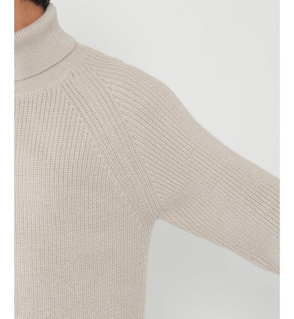 ikka「抗菌アゼタートルネックニット」|プルオーバー|