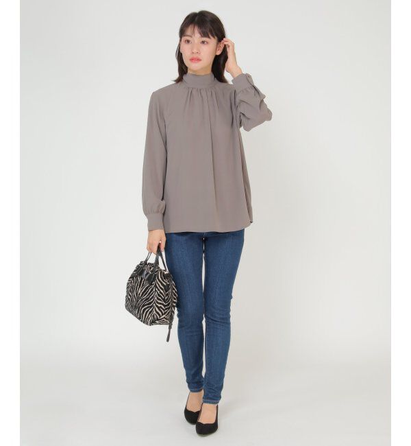 ikka「前後2WAYリボンブラウス」|シャツ・ブラウス|