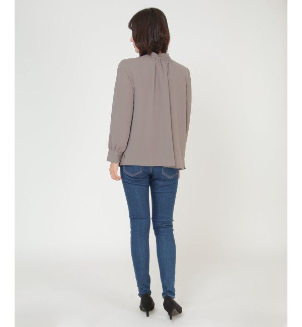 ikka「前後2WAYリボンブラウス」|シャツ・ブラウス|