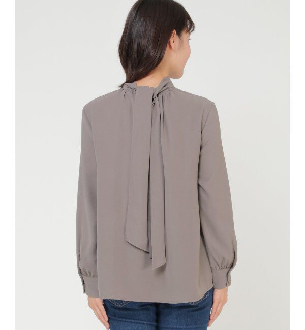 ikka「前後2WAYリボンブラウス」|シャツ・ブラウス|