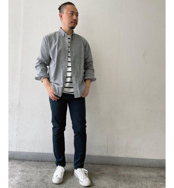 ikka「オックスボタンダウンシャツ形態安定」|シャツ・ブラウス|