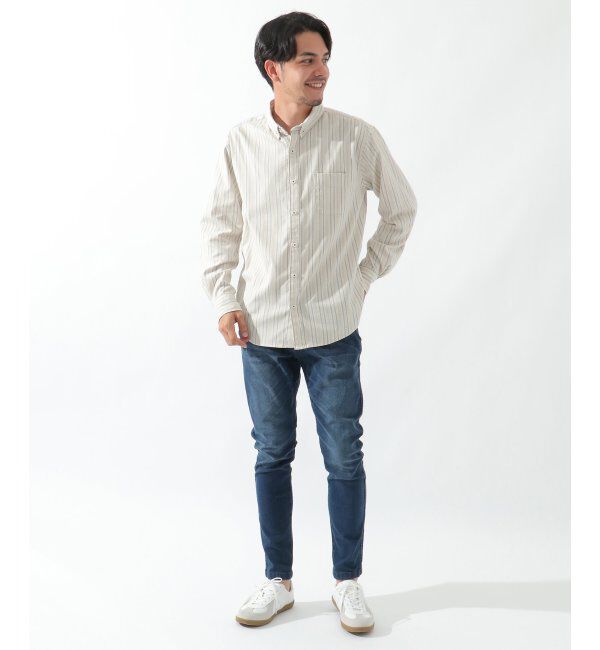 ikka「オックスボタンダウンシャツ形態安定」|シャツ・ブラウス|