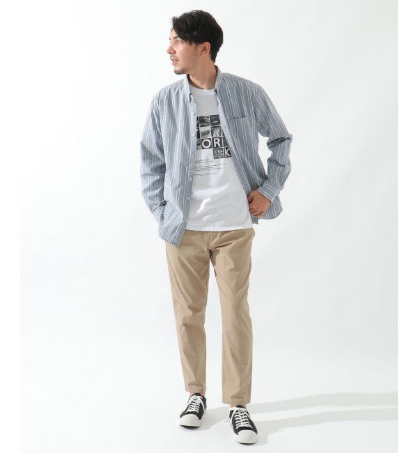 ikka「オックスボタンダウンシャツ形態安定」|シャツ・ブラウス|