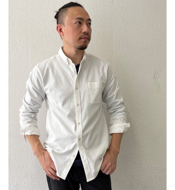 ikka「オックスボタンダウンシャツ形態安定」|シャツ・ブラウス|