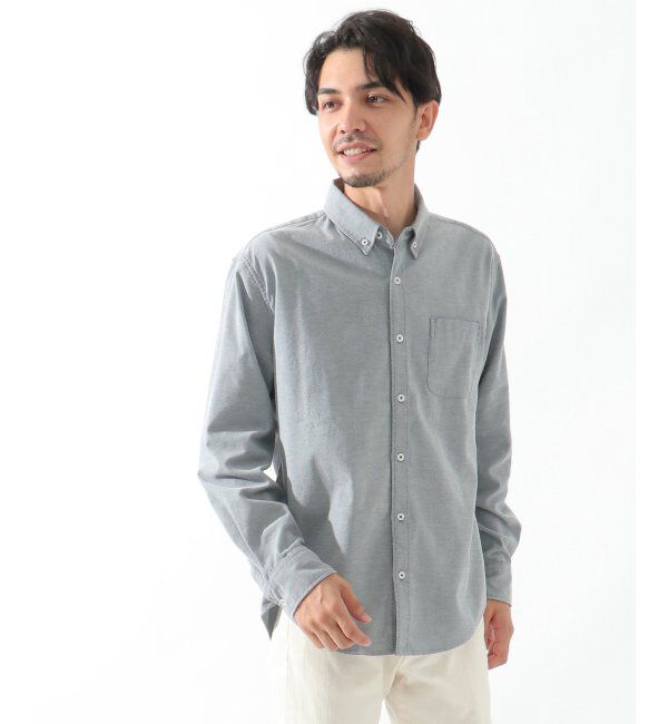 ikka「オックスボタンダウンシャツ形態安定」|シャツ・ブラウス|