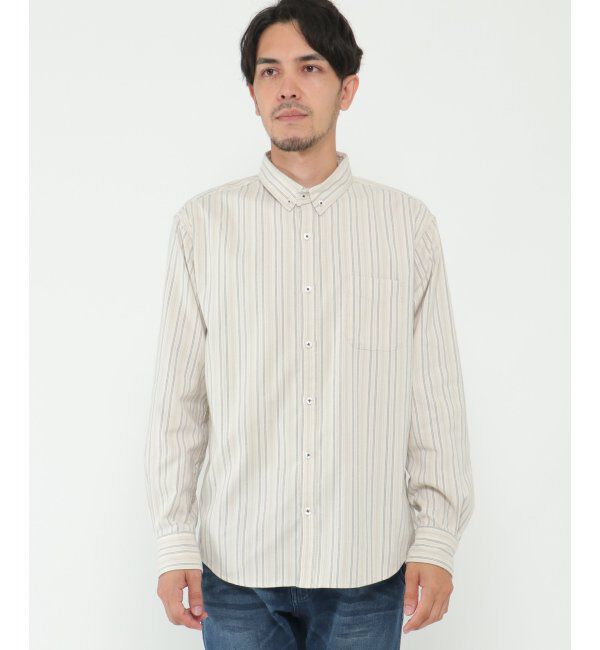 ikka「オックスボタンダウンシャツ形態安定」|シャツ・ブラウス|