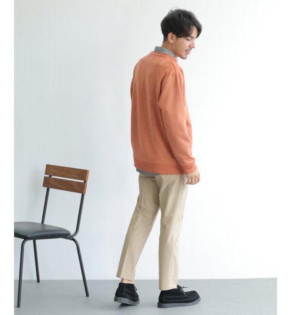 ikka「セイケツフェイクスエードルーイカラー」|パーカー|