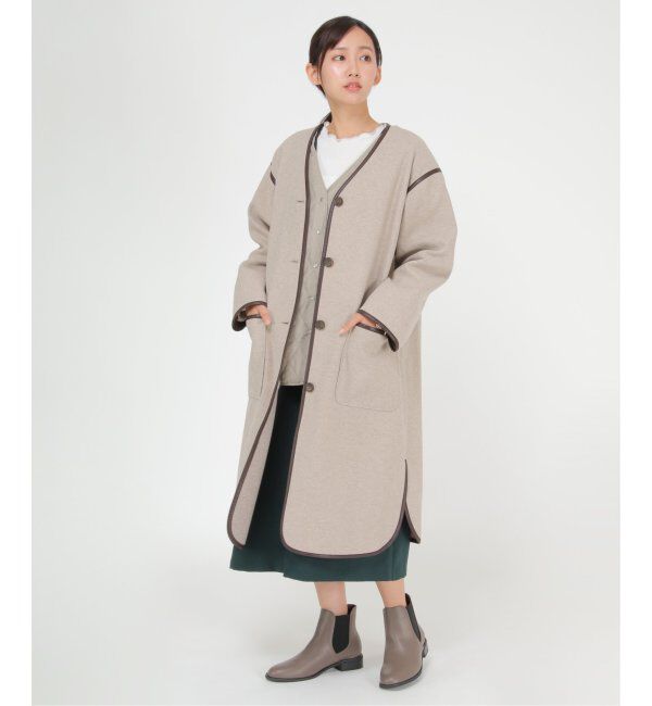 ikka「パイピング3WAYコート」|その他|