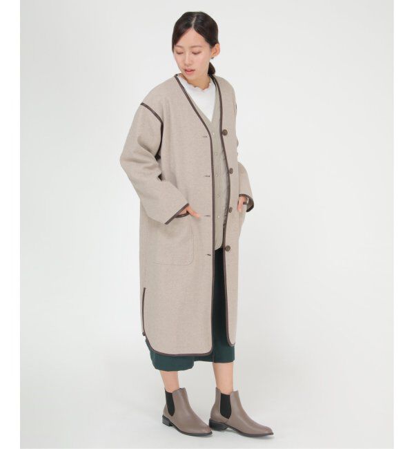 ikka「パイピング3WAYコート」|その他|