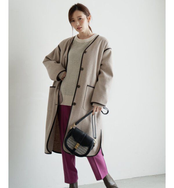 ikka「パイピング3WAYコート」|その他|