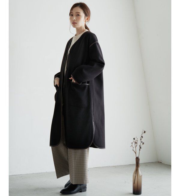 ikka「パイピング3WAYコート」|その他|