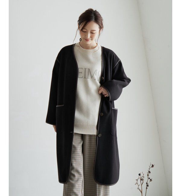 ikka「パイピング3WAYコート」|その他|