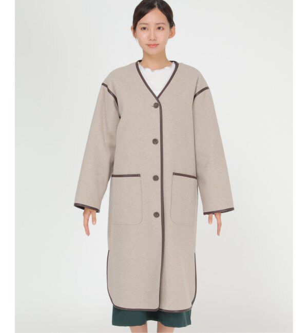 ikka「パイピング3WAYコート」|その他|