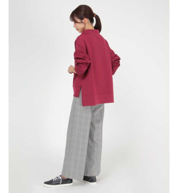 ikka「ダンボールニットスピンドルプルオーバー」|パーカー|