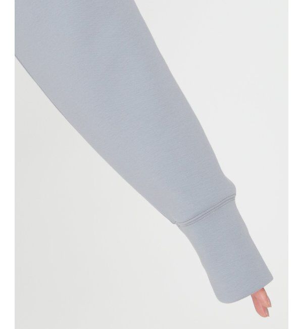 ikka「ダンボールニットスピンドルプルオーバー」|パーカー|