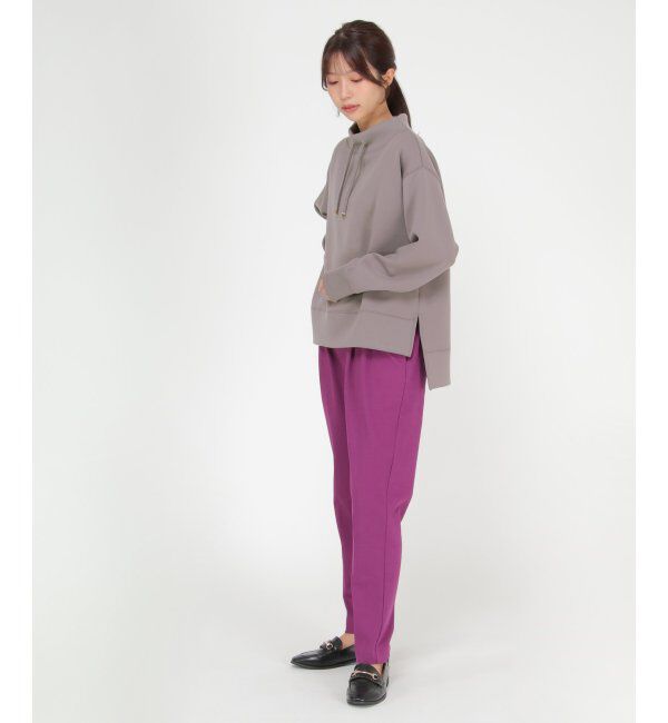 ikka「ダンボールニットスピンドルプルオーバー」|パーカー|