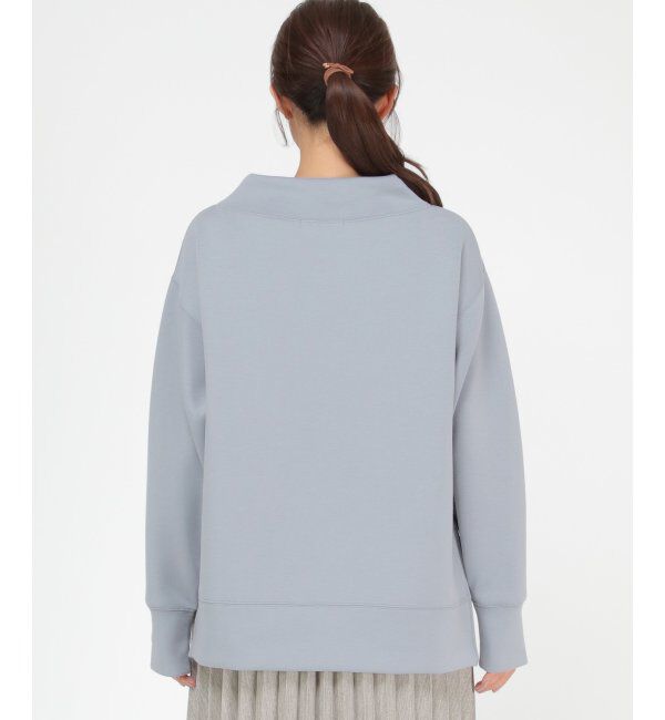 ikka「ダンボールニットスピンドルプルオーバー」|パーカー|