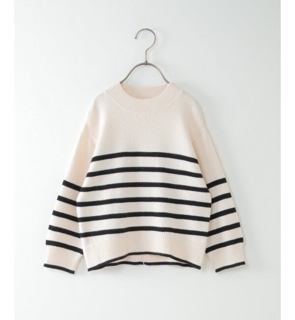 ikka kids「【親子おそろい】ハイネックバックスリットニットプルオーバー（120~160cm）」|その他|