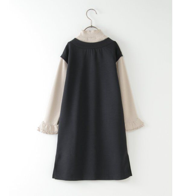 ikka kids「Vネックジャンスカドッキングワンピース（120~160cm）」|スカート|