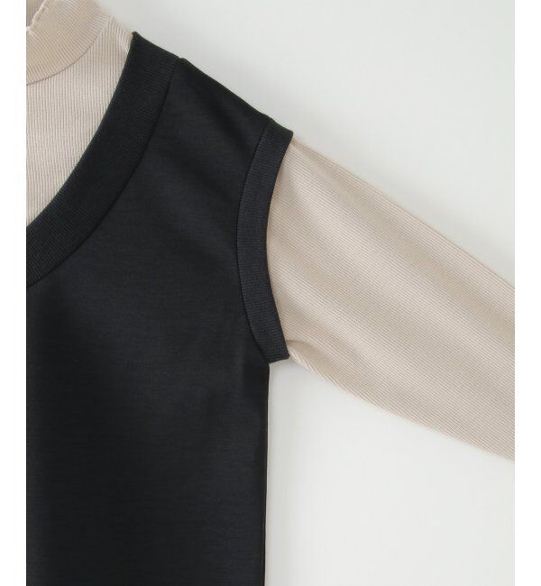 ikka kids「Vネックジャンスカドッキングワンピース（120~160cm）」|スカート|