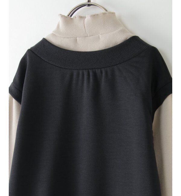 ikka kids「Vネックジャンスカドッキングワンピース（120~160cm）」|スカート|