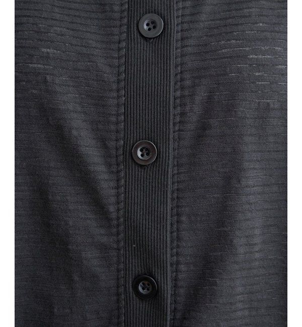 ikka「シャドーボーダーカーディガン」|カーディガン|