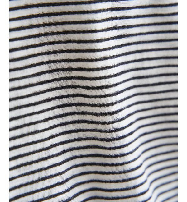 ikka「シャドーボーダーカーディガン」|カーディガン|