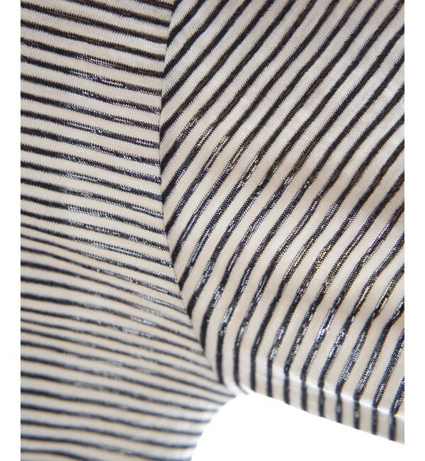 ikka「シャドーボーダーカーディガン」|カーディガン|